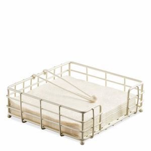 Hovedbilde Serviettholder - kremfarget, 33x33 cm til ...