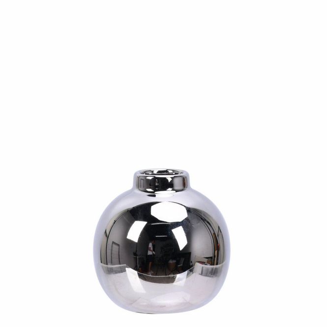 Hovedbilde Rund vase silver